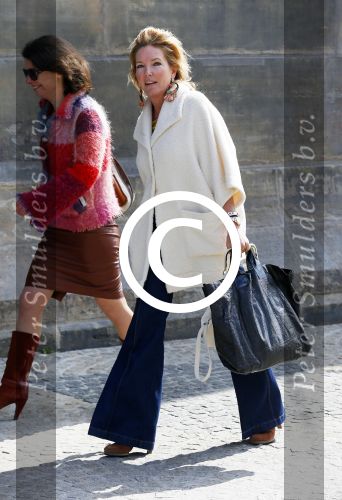 Amsterdam 23 april 2015  
Koning Willem Alexander viert zijn verjaardag in Paleis op de Dam..Mariska Dietz