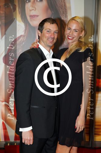 Amsterdam 20 april 2015 
Premiere de ontsnapping in het nieuwe de la mar met in de hoofdrollen Isa Hoes en Edwin Jonker. Heleen v Royen heeft het boek geschreven. Nicolette Kluiver met man en tatoo