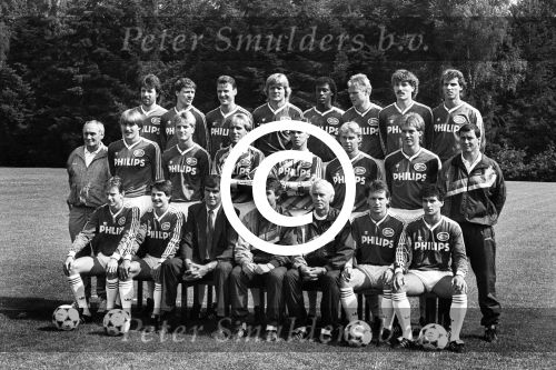 Eindhoven 21 Juli 1988
PSV Selektie Seizoen 1988-1989