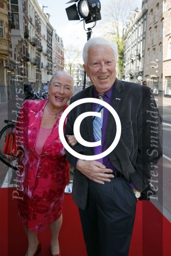 Amsterdam 12 april 2015
Premiere sunshine boys in het nieuwe de la mar theater.    Paul v Gorcum met vrouw