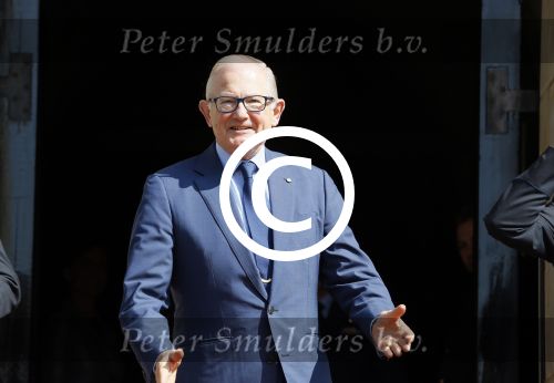 Amsterdam 23 april 2015  
Koning Willem Alexander viert zijn verjaardag in Paleis op de Dam. Pieter v Vollenhoven