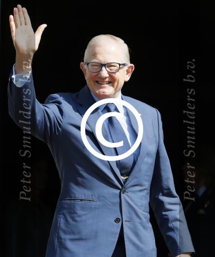 Amsterdam 23 april 2015  
Koning Willem Alexander viert zijn verjaardag in Paleis op de Dam. Pieter v Vollenhoven