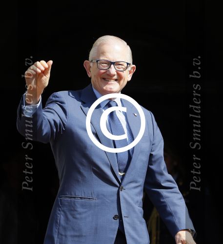 Amsterdam 23 april 2015  
Koning Willem Alexander viert zijn verjaardag in Paleis op de Dam. Pieter v Vollenhoven