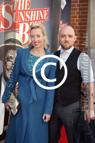 Amsterdam 12 april 2015
Premiere sunshine boys in het nieuwe de la mar theater.  Plien van Bennekom en partner Jeroen Wassmer