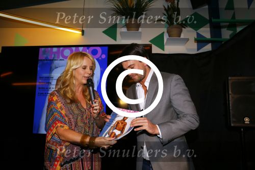 Amsterdam 20 april 2015
Linda de Mol presenteert de nieuwe l\'Homo met op de cover Rick Brandsteder.