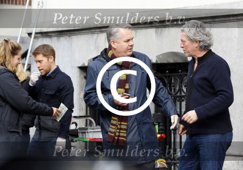 Amsterdam 7 april 2015
Opnames bureau Raampoort met oa Thomas Acda en Tim Haars in het vondelpark. Hajo Bruins