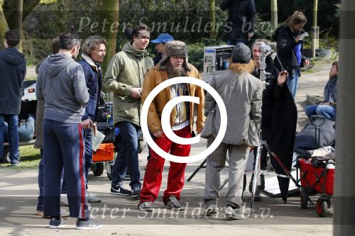 Amsterdam 7 april 2015
Opnames bureau Raampoort met oa Thomas Acda en Tim Haars in het vondelpark.