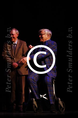 Amsterdam 17 mei 2016 
Surprise feestje voor Frank Sanders voor zijn 70e verjaardag in de kleine komedie. Barry Stevens