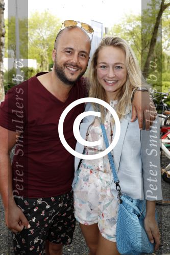 Amsterdam 9 mei 2016 
Presentatie boek Jet van Nieuwkerk bij de westergasfabriek.
Carolien Spoor en John Karthaus