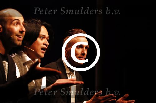 Amsterdam 17 mei 2016 
Surprise feestje voor Frank Sanders voor zijn 70e verjaardag in de kleine komedie. Christian Seykens