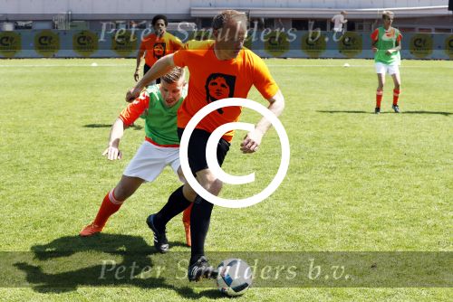 Amsterdam 13 mei 2016
Sportdag van de Johan Cruijff foundation in het olymoisch stadion met oa Johnny Heitinga Dennis Bergkamp Peter Heerschop Vigo Waas Sjaak Swart Kenneth Perez Evelyne de Bruin en Raoul Heertje.