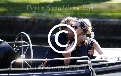 Amsterdam 9 mei 2016 
Dirk en Suus Zeelenberg eerst lunchen bij de harbour club en daarna varen door de grachten met hun boot/sloep