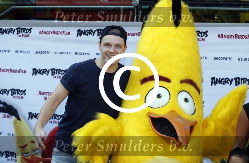 Amsterdam 7 mei 2016
Premiere Angry birds in pathe arena met oa de nederlandse stemmencast , Enzo Knol Ruben Nicolai Murth Mossel Eddy Zoe en Robin Martens.
