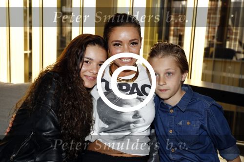 Amsterdam 21 april 2016 
Boek presentatie Fajah Lourens in het W hotel.  Fajah met haar kinderen