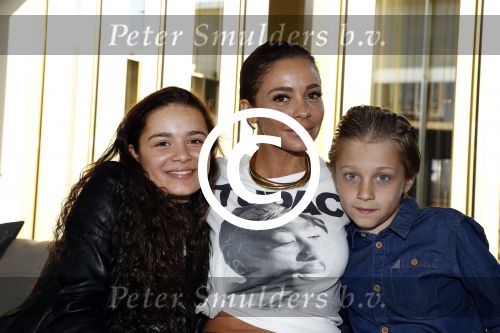 Amsterdam 21 april 2016 
Boek presentatie Fajah Lourens in het W hotel.  Fajah met haar kinderen
