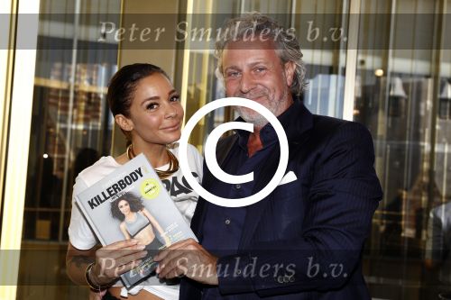 Amsterdam 21 april 2016 
Boek presentatie Fajah Lourens in het W hotel. Fajah met Mark Teurlings