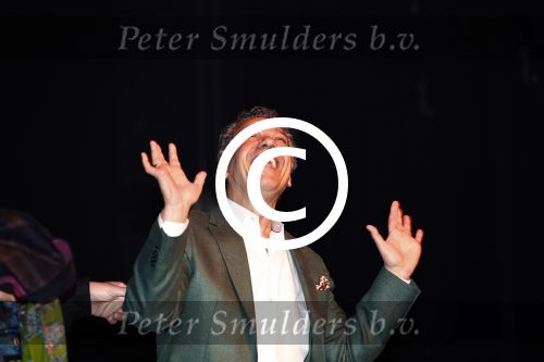 Amsterdam 17 mei 2016 
Surprise feestje voor Frank Sanders voor zijn 70e verjaardag in de kleine komedie.