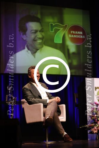 Amsterdam 17 mei 2016 
Surprise feestje voor Frank Sanders voor zijn 70e verjaardag in de kleine komedie.