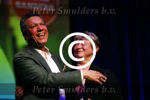 Amsterdam 17 mei 2016 
Surprise feestje voor Frank Sanders voor zijn 70e verjaardag in de kleine komedie.