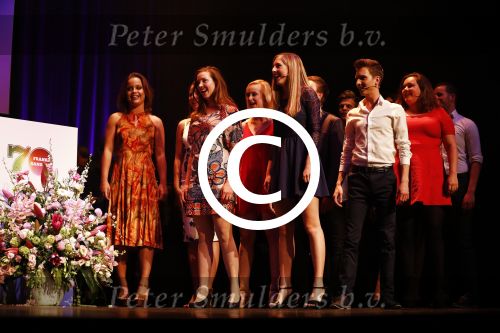 Amsterdam 17 mei 2016 
Surprise feestje voor Frank Sanders voor zijn 70e verjaardag in de kleine komedie.