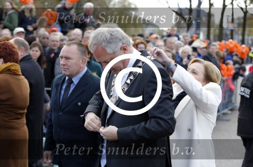 Zwolle 27 april 2016
Koningsdag in Zwolle met Koning Willem Alexander Koningin Maxima Prinses Amalia Ariane Alexia Prins Constantijn Prinses Laurentien Prins Maurits Prinses Marilene Prins Bernhard Prinses Annette Prins Pieter Christiaan Prinses Anita Prins Floris en Prinses Aimee. Burgemeester Henk Jan Meijer