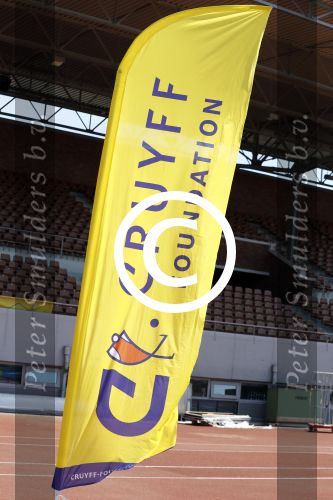 Amsterdam 13 mei 2016
Sportdag van de Johan Cruijff foundation in het olymoisch stadion met oa Johnny Heitinga Dennis Bergkamp Peter Heerschop Vigo Waas Sjaak Swart Kenneth Perez Evelyne de Bruin en Raoul Heertje.