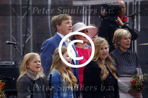 Zwolle 27 april 2016
Koningsdag in Zwolle met Koning Willem Alexander Koningin Maxima Prinses Amalia Ariane Alexia Prins Constantijn Prinses Laurentien Prins Maurits Prinses Marilene Prins Bernhard Prinses Annette Prins Pieter Christiaan Prinses Anita Prins Floris en Prinses Aimee.