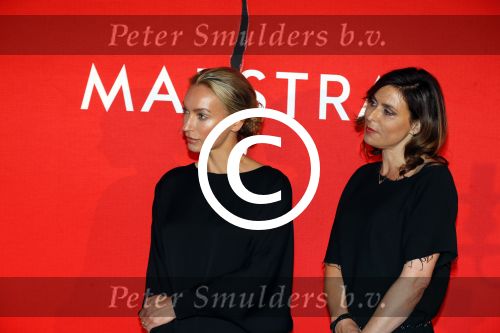 Amsterdam 22 april 2016 
Boekpresentatie Maestra met  Heleen van Royen, schrijfster Lisa Hilton en Halina Reijn.