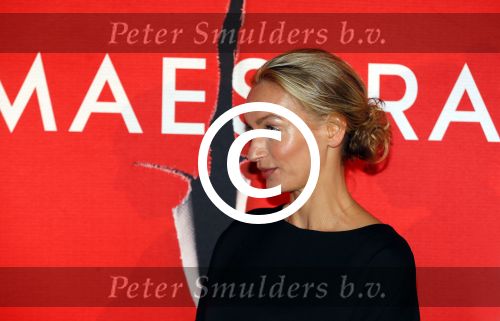 Amsterdam 22 april 2016 
Boekpresentatie Maestra met  Heleen van Royen, schrijfster Lisa Hilton en Halina Reijn.