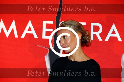 Amsterdam 22 april 2016 
Boekpresentatie Maestra met  Heleen van Royen, schrijfster Lisa Hilton en Halina Reijn.