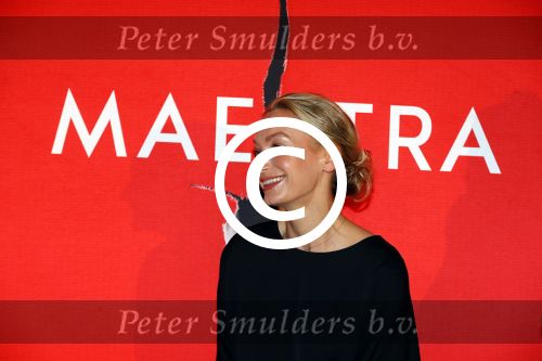 Amsterdam 22 april 2016 
Boekpresentatie Maestra met  Heleen van Royen, schrijfster Lisa Hilton en Halina Reijn.