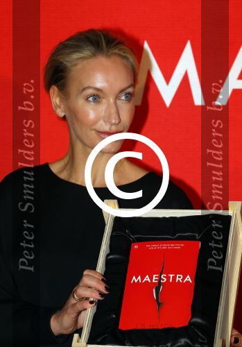 Amsterdam 22 april 2016 
Boekpresentatie Maestra met  Heleen van Royen, schrijfster Lisa Hilton en Halina Reijn.