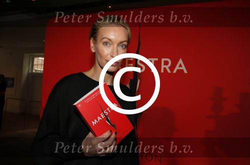 Amsterdam 22 april 2016 
Boekpresentatie Maestra met  Heleen van Royen, schrijfster Lisa Hilton en Halina Reijn.