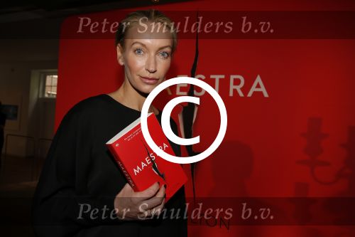 Amsterdam 22 april 2016 
Boekpresentatie Maestra met  Heleen van Royen, schrijfster Lisa Hilton en Halina Reijn.