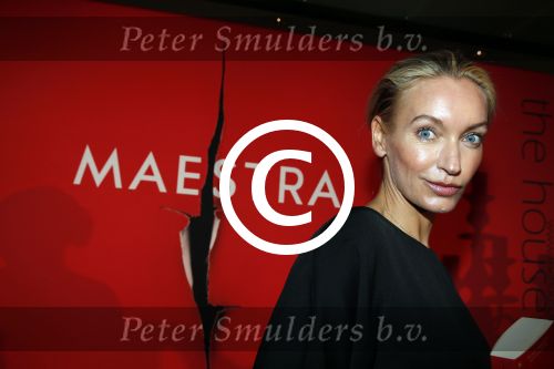 Amsterdam 22 april 2016 
Boekpresentatie Maestra met  Heleen van Royen, schrijfster Lisa Hilton en Halina Reijn.