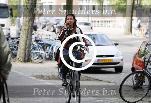 Amsterdam 17 mei 2016 
Nada v Nie bellend op de fiets.