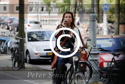 Amsterdam 17 mei 2016 
Nada v Nie bellend op de fiets.