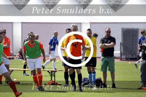 Amsterdam 13 mei 2016
Sportdag van de Johan Cruijff foundation in het olymoisch stadion met oa Johnny Heitinga Dennis Bergkamp Peter Heerschop Vigo Waas Sjaak Swart Kenneth Perez Evelyne de Bruin en Raoul Heertje.