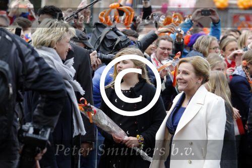 Zwolle 27 april 2016
Koningsdag in Zwolle met Koning Willem Alexander Koningin Maxima Prinses Amalia Ariane Alexia Prins Constantijn Prinses Laurentien Prins Maurits Prinses Marilene Prins Bernhard Prinses Annette Prins Pieter Christiaan Prinses Anita Prins Floris en Prinses Aimee.