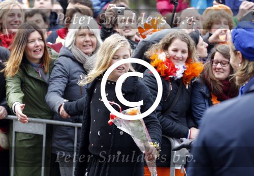 Zwolle 27 april 2016
Koningsdag in Zwolle met Koning Willem Alexander Koningin Maxima Prinses Amalia Ariane Alexia Prins Constantijn Prinses Laurentien Prins Maurits Prinses Marilene Prins Bernhard Prinses Annette Prins Pieter Christiaan Prinses Anita Prins Floris en Prinses Aimee.
