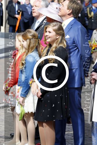 Zwolle 27 april 2016
Koningsdag in Zwolle met Koning Willem Alexander Koningin Maxima Prinses Amalia Ariane Alexia Prins Constantijn Prinses Laurentien Prins Maurits Prinses Marilene Prins Bernhard Prinses Annette Prins Pieter Christiaan Prinses Anita Prins Floris en Prinses Aimee.