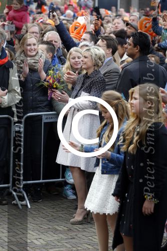 Zwolle 27 april 2016
Koningsdag in Zwolle met Koning Willem Alexander Koningin Maxima Prinses Amalia Ariane Alexia Prins Constantijn Prinses Laurentien Prins Maurits Prinses Marilene Prins Bernhard Prinses Annette Prins Pieter Christiaan Prinses Anita Prins Floris en Prinses Aimee.