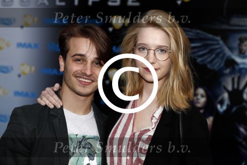Amsterdam 18 mei 2016
Premiere X men in pathe arena. Ralf Mackenbach met vriendin