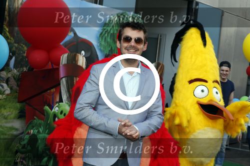 Amsterdam 7 mei 2016
Premiere Angry birds in pathe arena met oa de nederlandse stemmencast , Enzo Knol Ruben Nicolai Murth Mossel Eddy Zoe en Robin Martens.