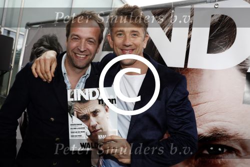 Amsterdam 18 april 2016 
Presentatie Linda man met Waldemar Torenstra op de cover. De presentatie is op het dakterras van de Bijenkorf. Waldemar Torenstra, en hoofdredacteur LINDA man Iebele van der Meulen tijdens de lancering van LINDA.man