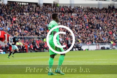 Eindhoven,23 April 2017 PSV-AJAX Seizoen 2016/2017, eindstand 1-0
Adre Onana