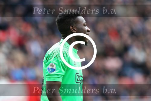 Eindhoven,23 April 2017 PSV-AJAX Seizoen 2016/2017, eindstand 1-0
Adre Onana