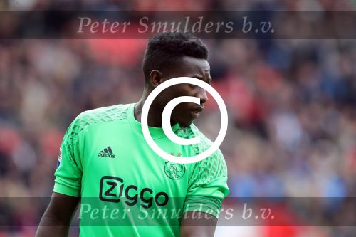 Eindhoven,23 April 2017 PSV-AJAX Seizoen 2016/2017, eindstand 1-0
Adre Onana