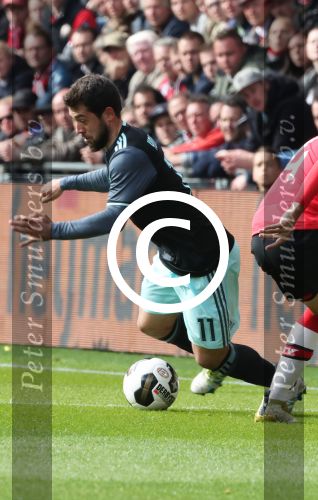 Eindhoven,23 April 2017 PSV-AJAX Seizoen 2016/2017, eindstand 1-0
Amin Younes