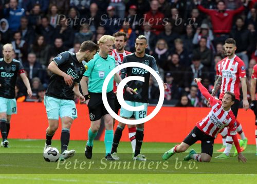 Eindhoven,23 April 2017 PSV-AJAX Seizoen 2016/2017, eindstand 1-0
Andre Guardado